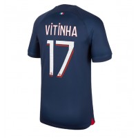 Camiseta Paris Saint-Germain Vitinha Ferreira #17 Primera Equipación Replica 2023-24 mangas cortas